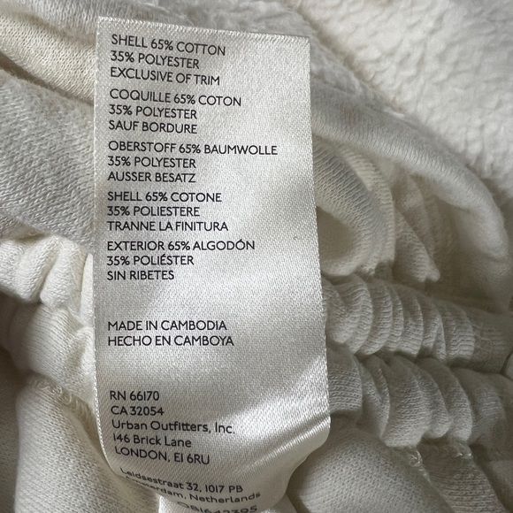 Free People L white Fireside Funnelneck fleece - Picture 6 of 6